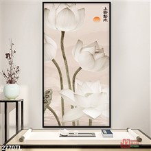 Mẫu Tranh lụa 3D mã số 2770TL