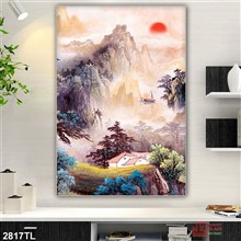 Mẫu Tranh lụa 3D mã số 2817TL