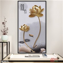 Mẫu Tranh lụa 3D mã số 2820TL