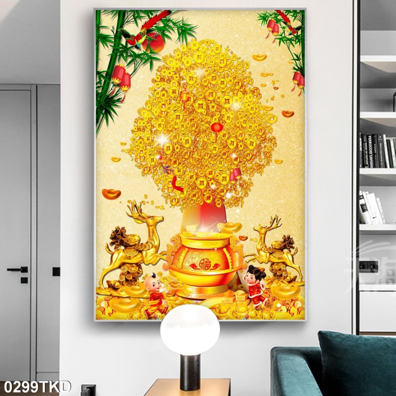 Tranh Khổ Dọc 0299TKD