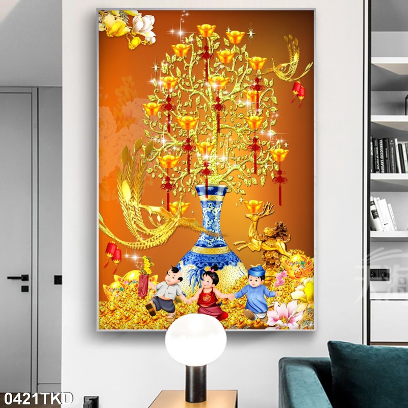 Tranh Khổ Dọc 0421TKD