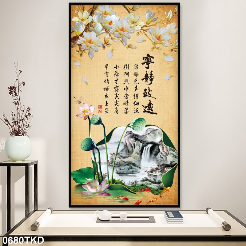 Tranh Khổ Dọc 0680TKD