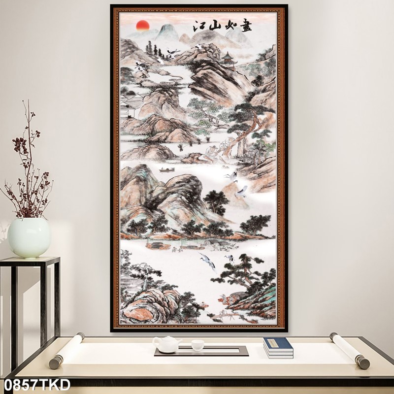 Tranh Khổ Dọc 0857TKD