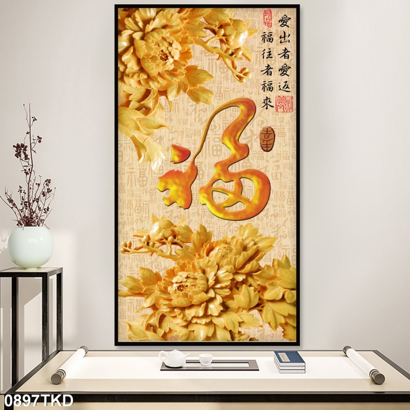 Tranh Khổ Dọc 0897TKD