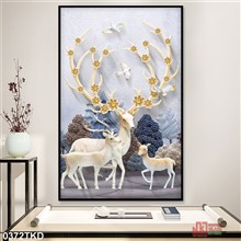 Mẫu Tranh Khổ Dọc mã số 0372TKD