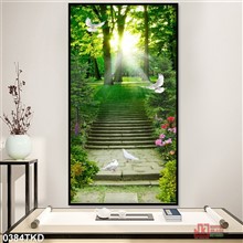 Mẫu Tranh Khổ Dọc mã số 0384TKD