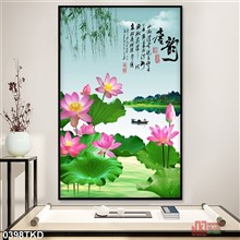 Mẫu Tranh Khổ Dọc mã số 0398TKD