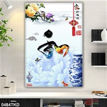 Mẫu Tranh Khổ Dọc mã số 0484TKD