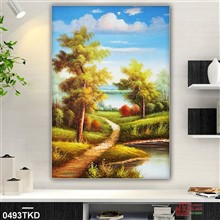 Mẫu Tranh Khổ Dọc mã số 0493TKD