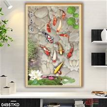 Mẫu Tranh Khổ Dọc mã số 0495TKD