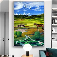 Mẫu Tranh Khổ Dọc mã số 0507TKD