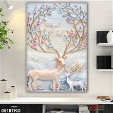 Mẫu Tranh Khổ Dọc mã số 0518TKD