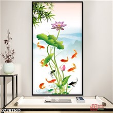 Mẫu Tranh Khổ Dọc mã số 0726TKD