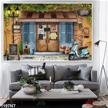 Mẫu Tranh phong cảnh nghệ thuật mã số 1197NT