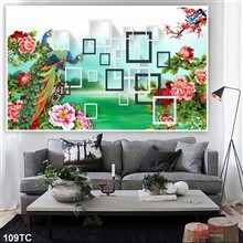 Mẫu Tranh chim công mã số 109TC