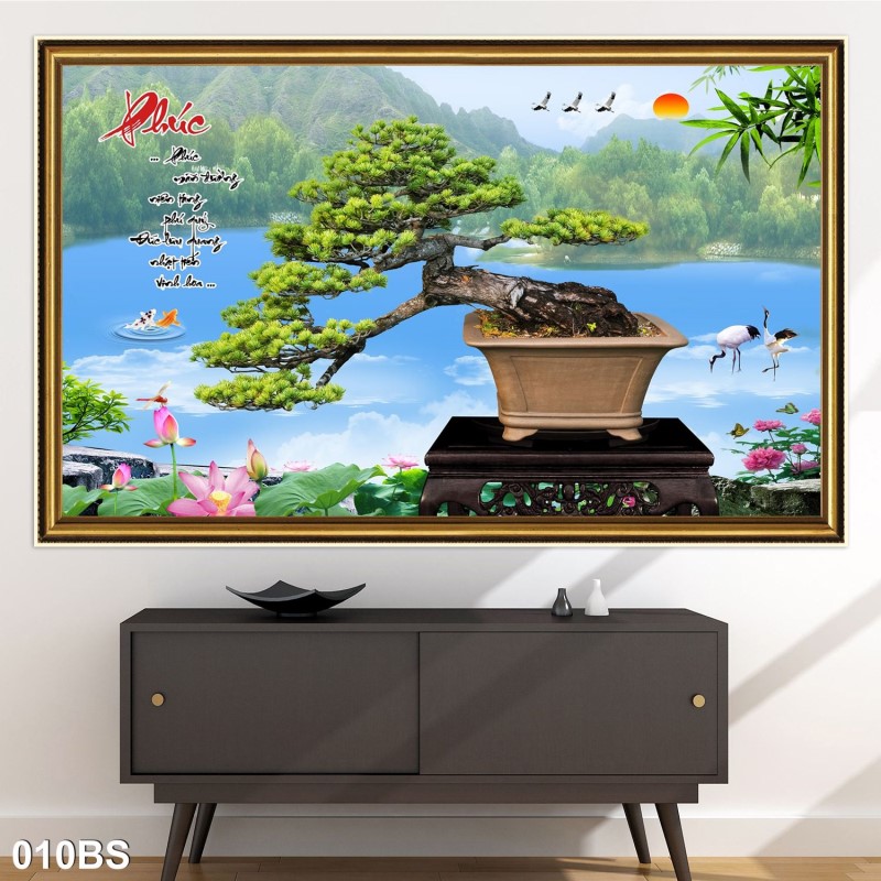 Tranh Bon Sai 010BS