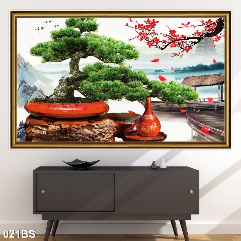Tranh Bon Sai 021BS