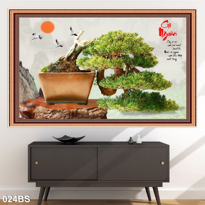 Tranh Bon Sai 024BS