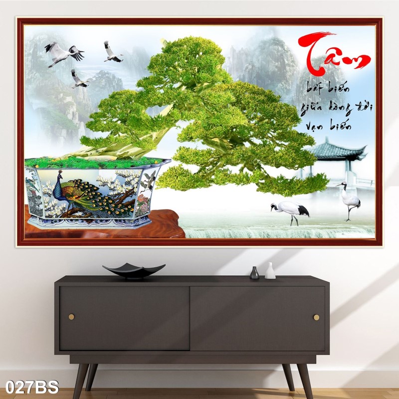 Tranh Bon Sai 027BS