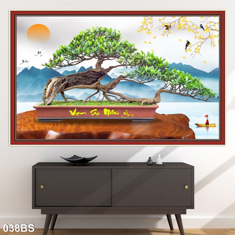 Tranh Bon Sai 038BS