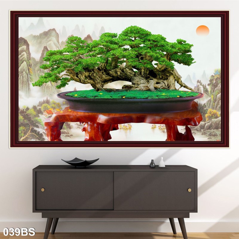 Tranh Bon Sai 039BS