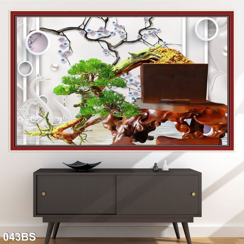Tranh Bon Sai 043BS