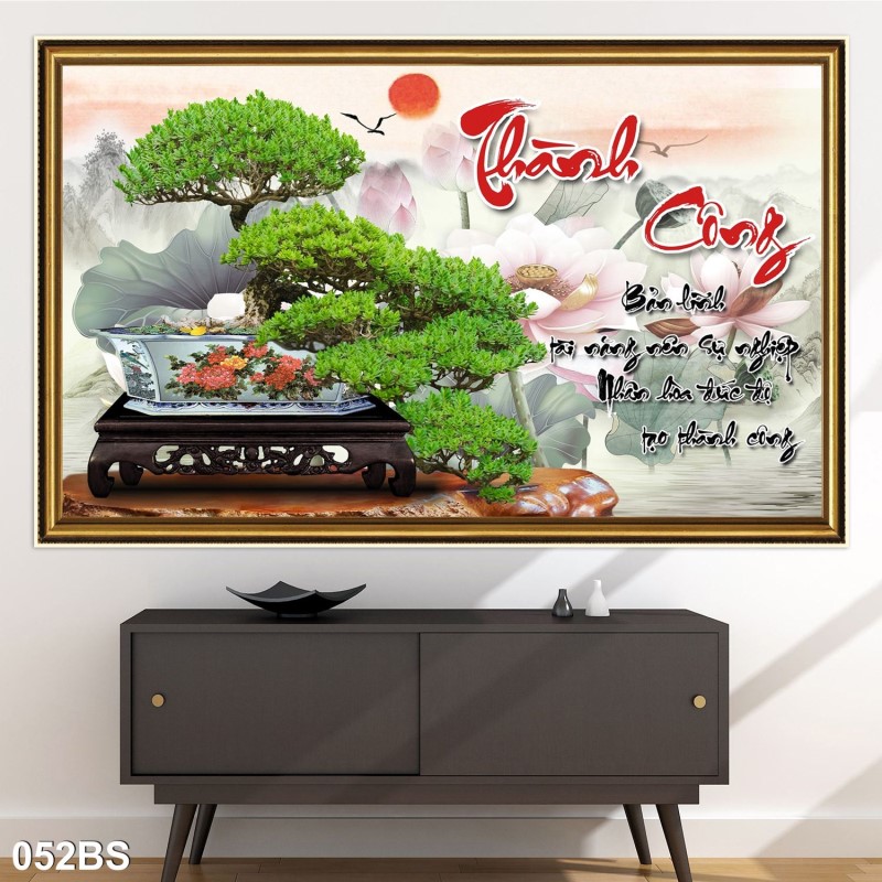 Tranh Bon Sai 052BS