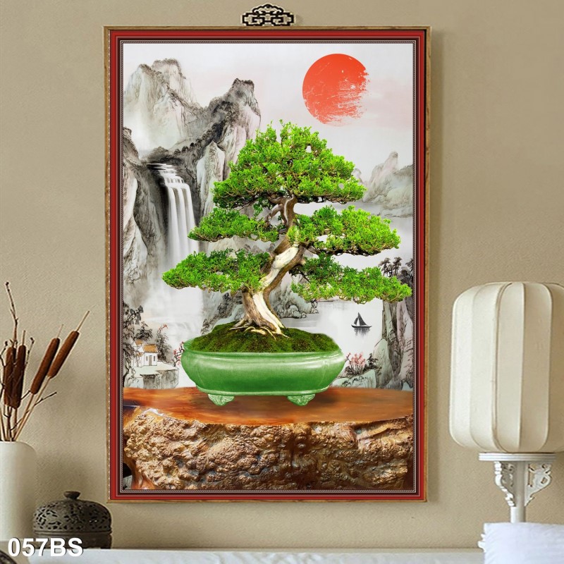 Tranh Bon Sai 057BS