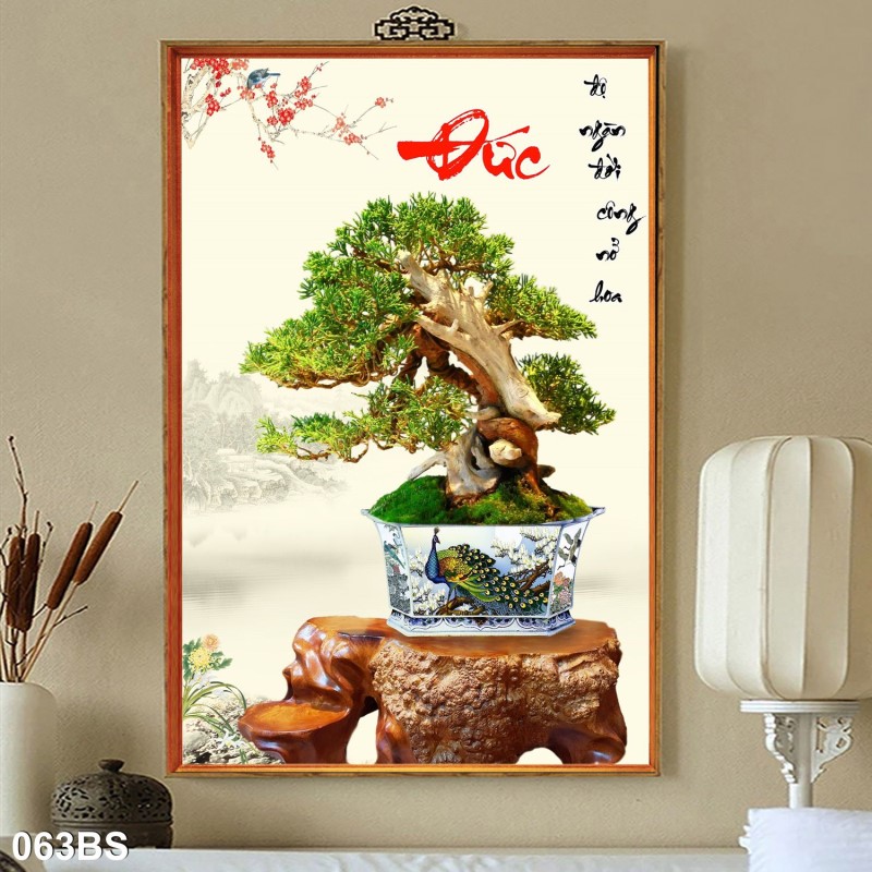 Tranh Bon Sai 063BS