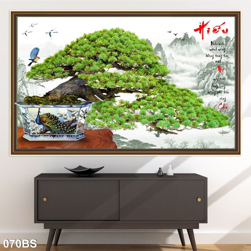 Tranh Bon Sai 070BS