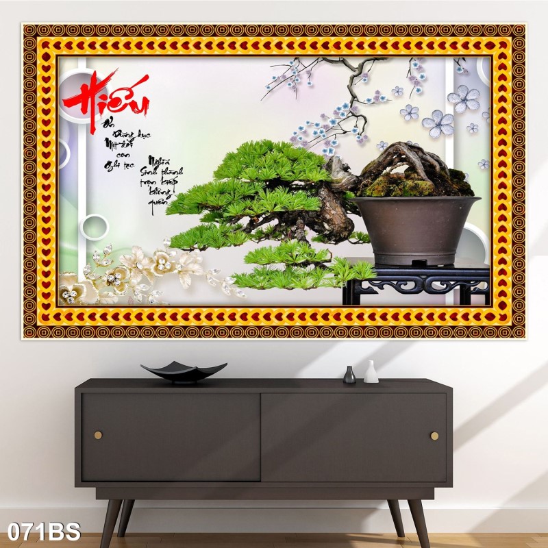 Tranh Bon Sai 071BS