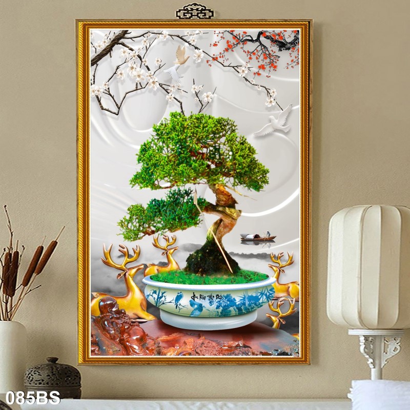 Tranh Bon Sai 085BS