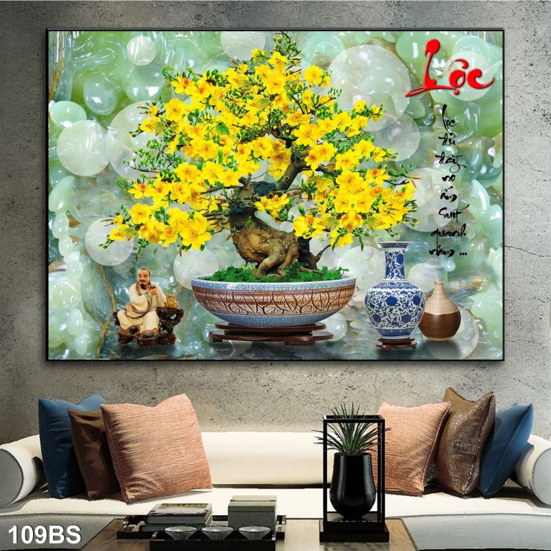 Tranh Bon Sai 109BS