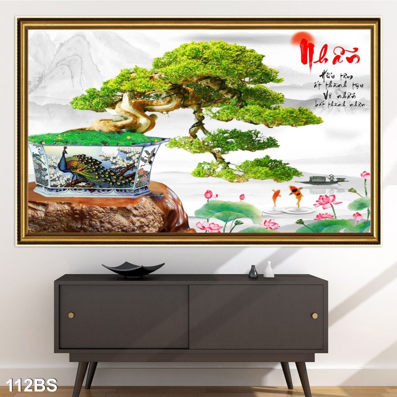 Tranh Bon Sai 112BS