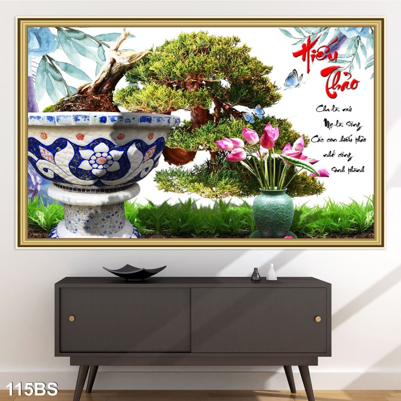 Tranh Bon Sai 115BS