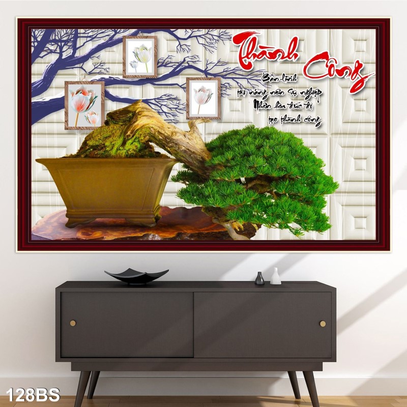 Tranh Bon Sai 128BS