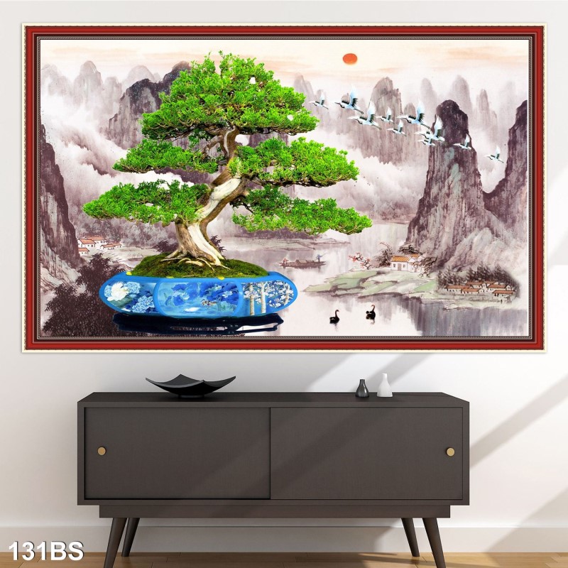 Tranh Bon Sai 131BS