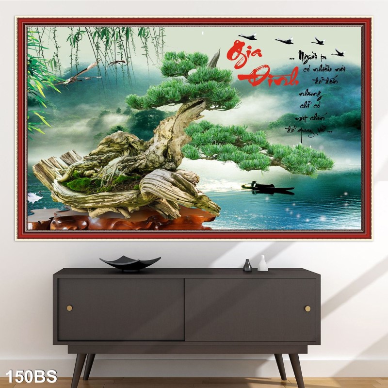 Tranh Bon Sai 150BS