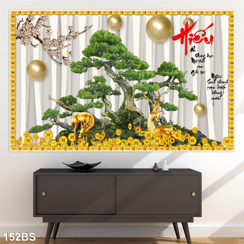 Tranh Bon Sai 152BS