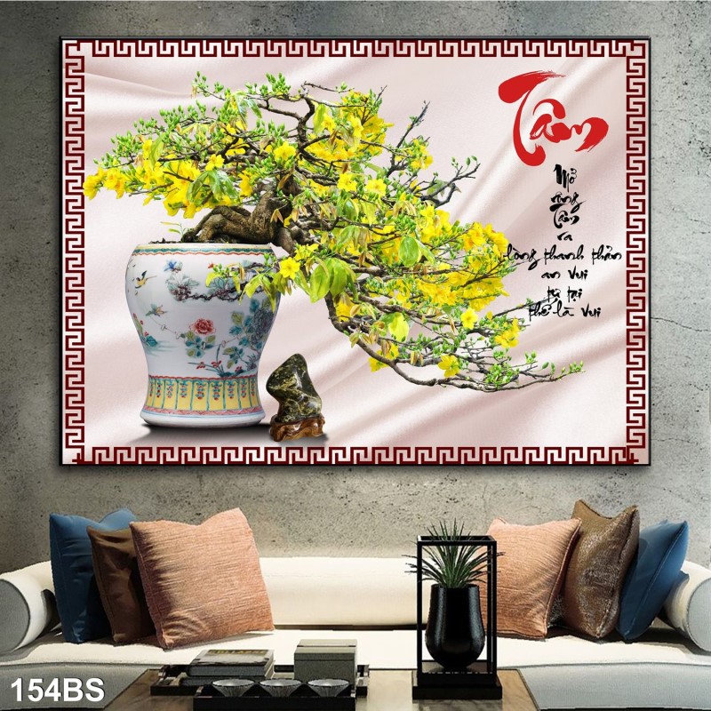 Tranh Bon Sai 154BS
