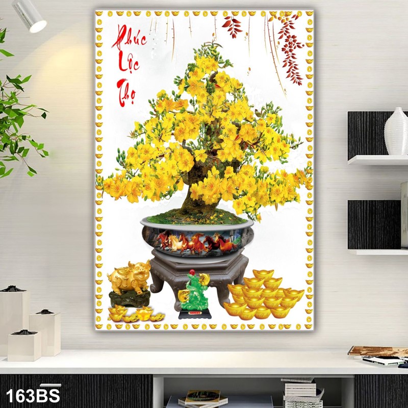 Tranh Bon Sai 163BS