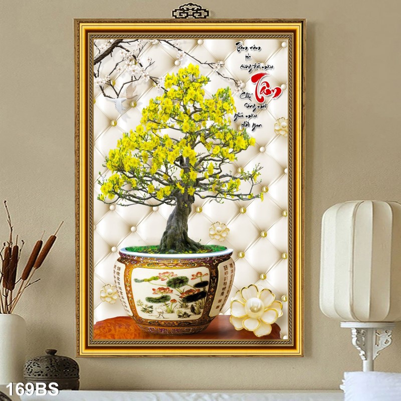 Tranh Bon Sai 169BS