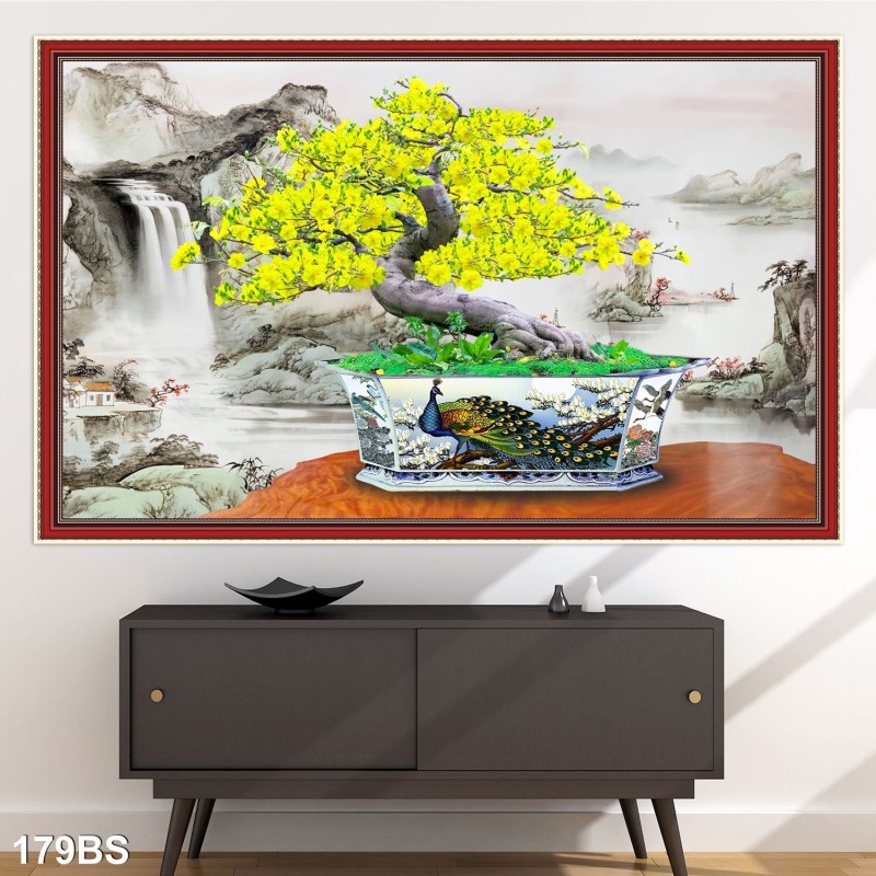 Tranh Bon Sai 179BS