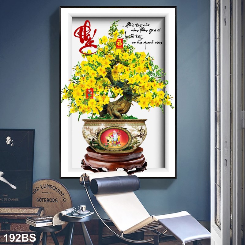 Tranh Bon Sai 192BS