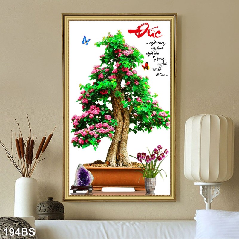 Tranh Bon Sai 194BS