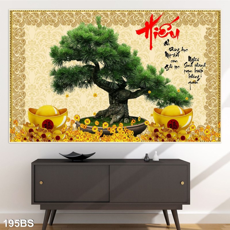 Tranh Bon Sai 195BS