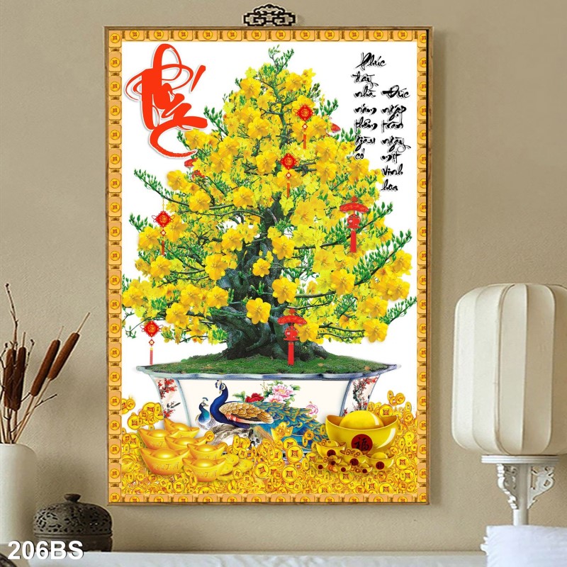 Tranh Bon Sai 206BS