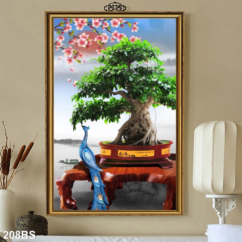 Tranh Bon Sai 208BS
