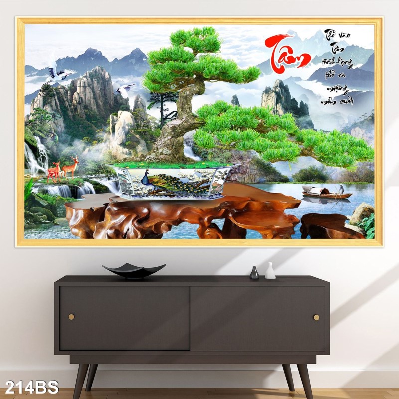 Tranh Bon Sai 214BS