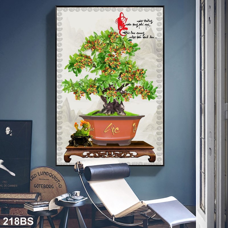 Tranh Bon Sai 218BS